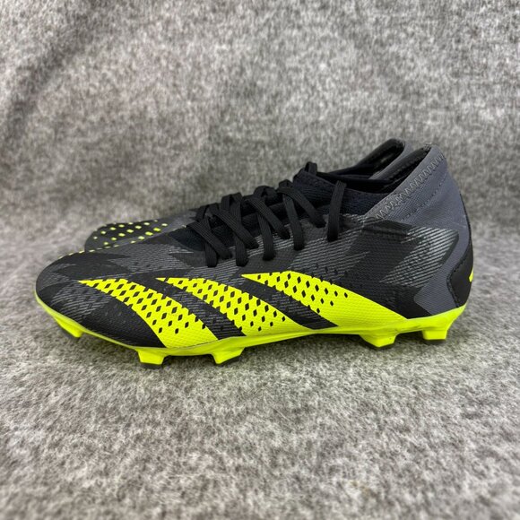 ✅Adidas Predator Accuracy INJ.3 FG Soccer Cleats Mens 7 Black Yellow Firm Ground - Picture 8 of 12